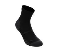 Odlo Performance Run Quarter Running Socks Unisex - black, Size 45-47