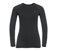 Odlo Performance Warm Eco BI Top Crew Neck Long Sleeve Women - Black, Anthracite, Size XL