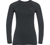 ODLO Performance Warm Eco Bl Top Crew Neck L/s W - Women - Black - size XS- model 2026 XS