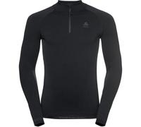 ODLO Performance Warm Eco Bl Top Turtle Neck L/s Half Zip - Men - Black / Grey - size XL- model 2026 XL