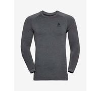 Odlo Performance Warm Eco Crewneck Long Sleeve Undershirt Grey - S