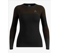 Odlo Performance Warm Long Sleeve Base Layer Top Pure Black Women - XS
