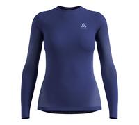 Odlo Performance WarmCrew Long Sleeve Women - Blue, Size L