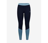 Odlo Revelstoke Performance Base Layer Leggings Navy Blue Women - L