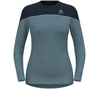 ODLO Revelstoke Pw 150 Bl Top Crew Neck L/s W - Women - Blue - size S- model 2025 S