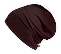 Odlo Mütze Herren Damen Reversible I Winter Sportmütze I Beanie Accessory Set, Fudge-Black, One Size