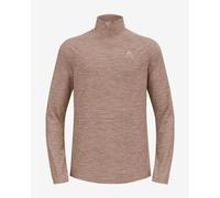 Odlo Run Easy Half Zip Long Sleeve Top Light Beige - XL