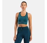 Odlo Seamless Medium Padded Sport Sports bras Women - petrol, Size S