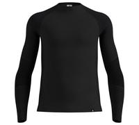 Odlo - Technicality Merino wool Layer - BL Top Crew Neck LS Seamless Performance M Black for Women in Wool - Size XL Black XL