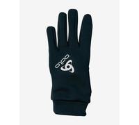 Odlo Stretchfleece Liner Eco Gloves matte black white - M