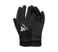 Odlo Stretchfleece Liner Eco Gloves Running Gloves - Black, Size XXL