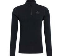 Odlo - Technical merino wool base layer - BL Top Turtle Neck LS Half Zip Merino 260 M Black for Men in Wool - Size L Black L
