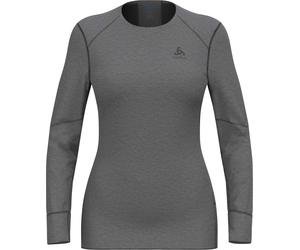 Odlo - Technicality Layer - BL Top Crew Neck LS Active X-Warm Eco W Steel Grey Melange for Women - Size S Grey S