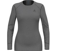 Odlo - Technicality Layer - BL Top Crew Neck LS Active X-Warm Eco W Steel Grey Melange for Women - Size XS Grey XS