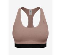 Odlo The Ascent Performance Wool Medium Bra dark beige black - S