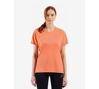Odlo Essential Print Short Sleeve T-shirt Orange S Women