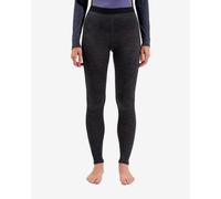 Odlo The Performance Wool 150 Base Leggings Dark Purple Black Women - M