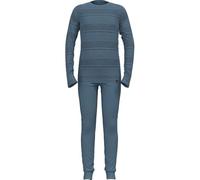 Odlo Thermal Underwear Children's Active Warm I Winter Leggings and Long Sleeve Thermal Shirt Girls Boys I Warm Ski Underwear Set