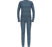 Odlo Thermal Underwear Children's Active Warm I Winter Leggings and Long Sleeve Thermal Shirt Girls Boys I Warm Ski Underwear Set