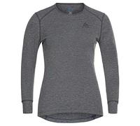 Odlo - Technical base layer - T-Shirt ML Active Warm Eco Steel Grey Melange for Women - Size XS Grey