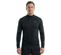 Odlo Men Functional long-sleeve shirt with zipper ACTIVE X-WARM ECO, black, XXL