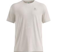Odlo - Ultra-breathable T-shirt - Zeroweight Engineered Chill-Tec M Gardenia for Men in Recycled Polyester - Size M - Beige Beige M