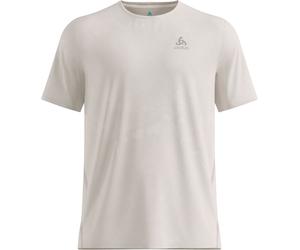 Odlo - Ultra-breathable T-shirt - Zeroweight Engineered Chill-Tec M Gardenia for Men in Recycled Polyester - Size M - Beige Beige M