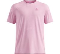 Odlo - Ultra-breathable T-shirt - Zeroweight Engineered Chill-Tec M Hyper Pink for Men in Recycled Polyester - Size L Pink L