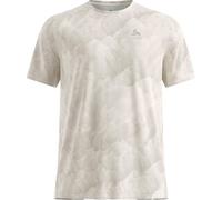 Odlo - Ultra-lightweight, breathable T-shirt - Men's - Zeroweight Chill-Tec Print M - Zeroweight Chill-Tec Print M Gardenia for Men in Recycled Polyester - Size S - Grey Grey S