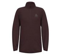 Odlo Unisex Children's Fleece Jumper Roy Kids Stripe I Midlayer with Half Zip Boys Girls Fleece Jacket