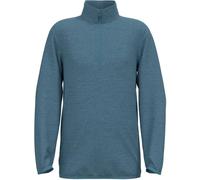 Odlo Unisex Children's Fleece Jumper Roy Kids Stripe I Midlayer with Half Zip Boys Girls Fleece Jacket