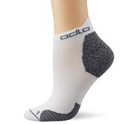 Odlo Unisex Short Running Socks CERAMICOOL RUN, white, 36-38