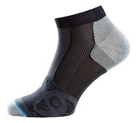 Odlo Unisex Short Socks LIGHT, black - grey melange, 39-41