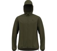 Odlo - Waterproof trail running jacket - X-Alp Waterproof Jacket M Deep Depths for Men in Recycled Polyester - Size M - Khaki Khaki M