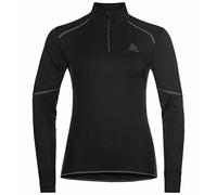 Odlo Women Functional long-sleeve shirt with zipper ACTIVE X-WARM ECO, black, M
