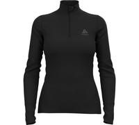 Odlo Women Functional long-sleeve shirt with zipper MERINO 200, black, XL