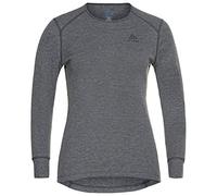 Odlo - Technical base layer - T-Shirt ML Active Warm Eco Steel Grey Melange for Women - Size XL Grey