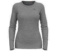 Odlo Merino 200 Long Sleeve Base Layer Grey M Woman