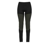 Odlo Women Leggings Ascent, Black - deep Depths, M