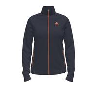 Odlo Women Long-sleeved shirt with zipper BERRA, india ink, XL