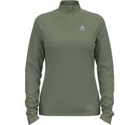 Odlo Women Long-sleeved shirt with zipper BERRA LIGHT, matte green, S