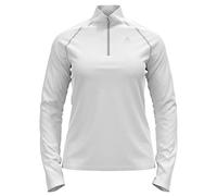 Odlo Women Long-sleeved shirt with zipper RIGI, white, XS
