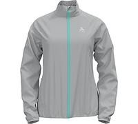 Odlo Women Running jacket ZEROWEIGHT, odlo silver grey - polynya, XS