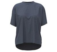 Odlo Women Short Sleeve Running Shirt ACTIVE 365 NATURAL BLEND, folkstone gray melange, L