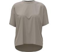 Odlo Women Short Sleeve Running Shirt ACTIVE 365 NATURAL BLEND, silver cloud melange, L