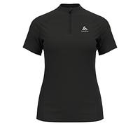 Odlo Women Short Sleeve Running Shirt Essentials, Black, XL