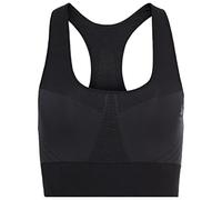 Odlo Inseamless Medium Impact Sports Bra Black XS Woman