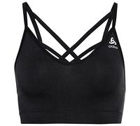 Odlo Women Sports bra SEAMLESS SOFT LOW SUPPORT, black - grey melange, M