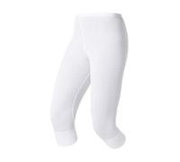 ODLO Women's Active Warm Eco Capri Base Layer Tights {O-159131} - White - Large