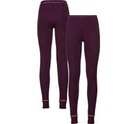 ODLO Women's Active Warm Eco Legging {O-159121} - Beetroot Red - X-Small